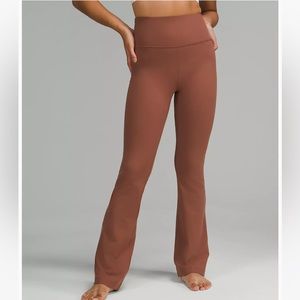 Lululemon high rise flare groove pant